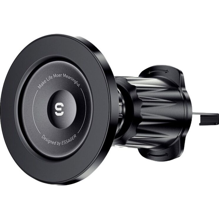 Автомобільний тримач ESSAGER Berlin Magnetic Model (EZJCFK-BL01-Z) - Black (982713B) Автомобільний тримач ESSAGER Berlin Magnetic Model (EZJCFK-BL01-Z) - Black: фото 2 з 14
