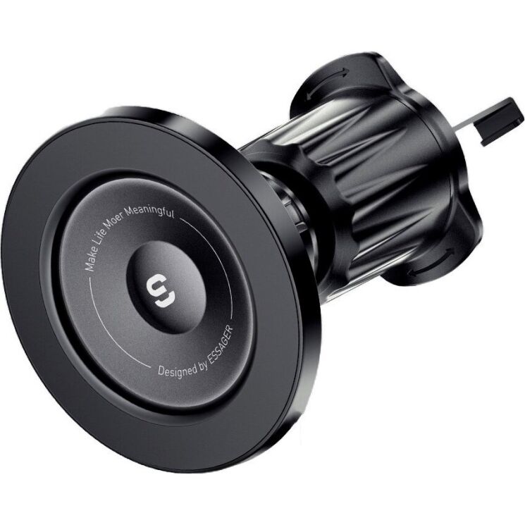 Автомобільний тримач ESSAGER Berlin Magnetic Model (EZJCFK-BL01-Z) - Black (982713B) Автомобільний тримач ESSAGER Berlin Magnetic Model (EZJCFK-BL01-Z) - Black: фото 3 з 14