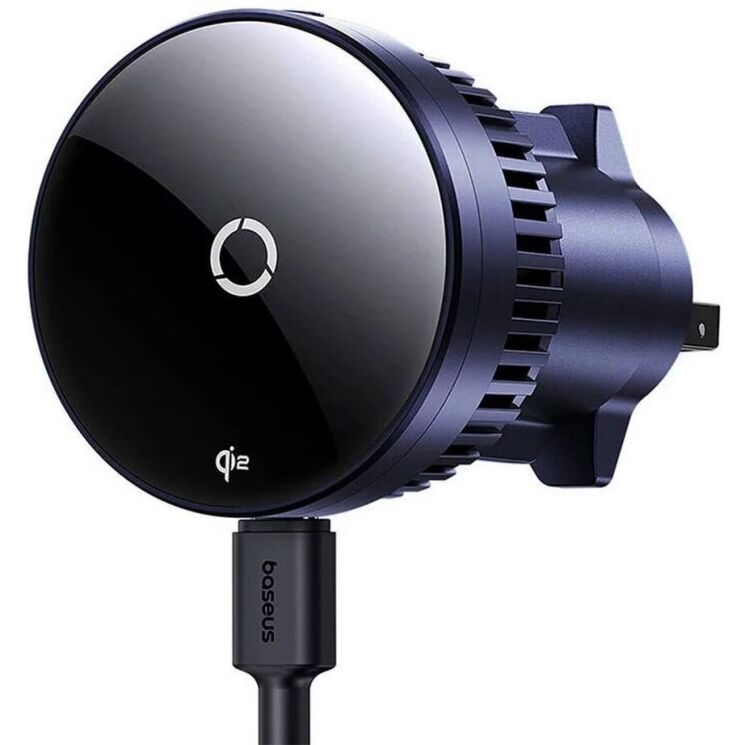 Автомобільний тримач із бездротовою зарядкою Baseus MagPro Qi2 (15W) C40164100121-01 - Black: фото 3 з 17