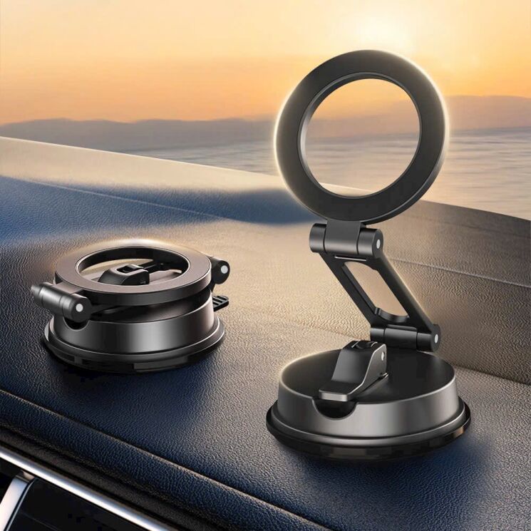 Автомобильный держатель WIWU Wi-CH055 - Black: фото 9 из 12