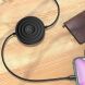 Беспроводное зарядное устройство USAMS US-CC096 + кабель Lightning - Black (958178B). Фото 2 из 15