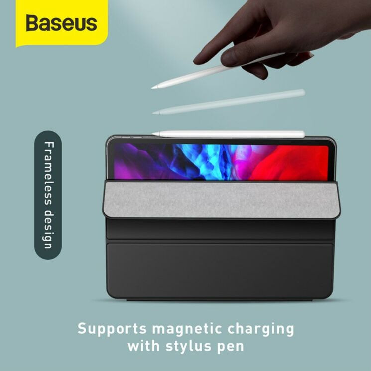 Чохол BASEUS Magnetic Simplism для iPad Pro 12.9 (2020) - Pink: фото 10 з 14