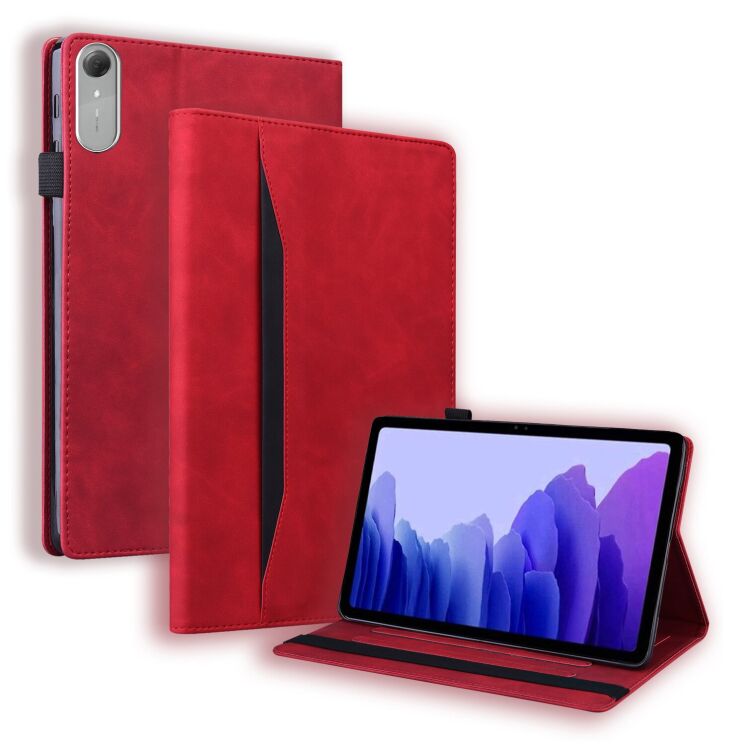 Чохол Deexe Business Style для Lenovo Idea Tab Pro Gen 2 - Red: фото 1 з 8