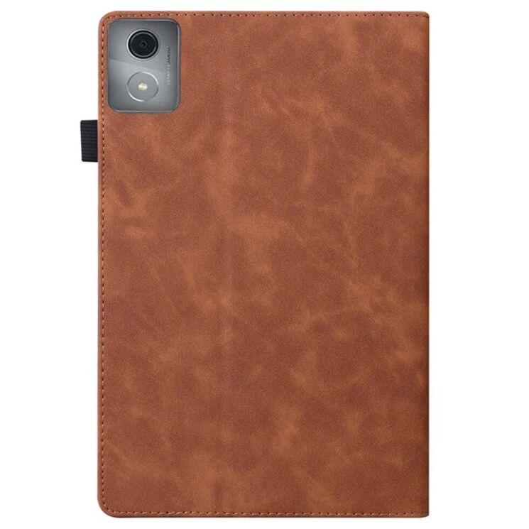 Чехол Deexe Business Style для Lenovo Tab K11 Plus - Brown: фото 7 из 10