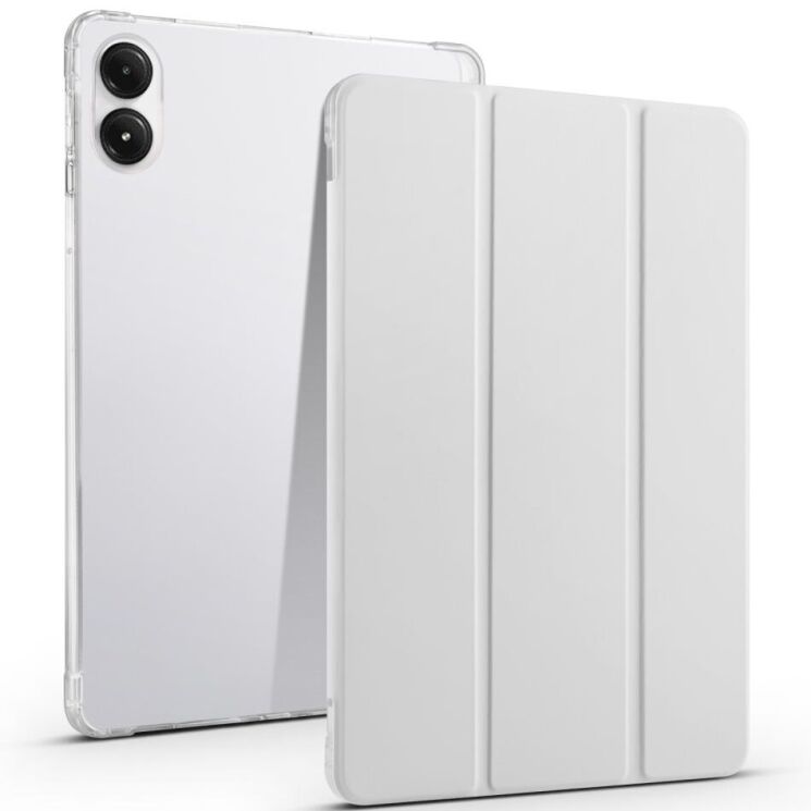 Чехол Deexe Crystal Back для Xiaomi Redmi Pad Pro / Poco Pad - Grey: фото 1 из 5