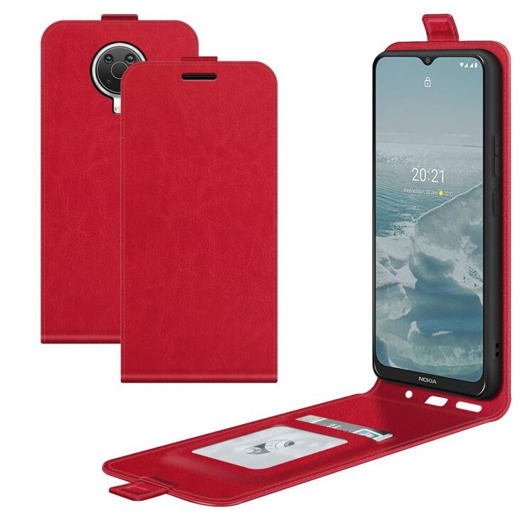 Чохол Deexe Flip Case для Nokia G10 / G20 - Red: фото 8 з 11
