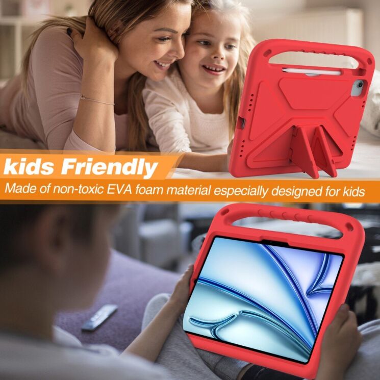 Чохол Deexe KickStand Cover для Apple iPad Pro 11 (2024) / Air 11 (2024) - Black: фото 5 з 7