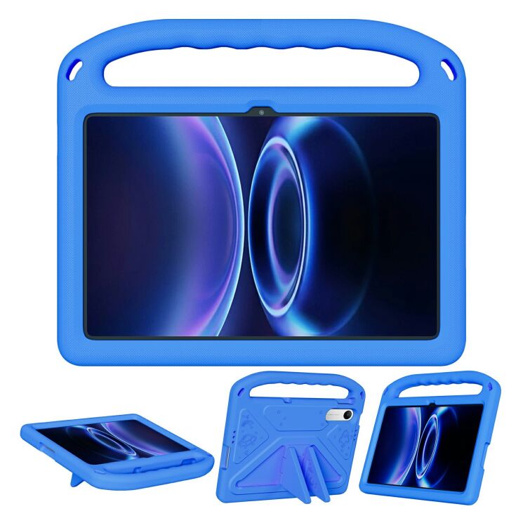 Чехол Deexe KickStand Cover для Xiaomi Redmi Pad 2 SE / Pad 2 9.7 - Blue (407909L) Чехол Deexe KickStand Cover для Xiaomi Redmi Pad 2 SE / Pad 2 9.7 - Blue: фото 2 из 7