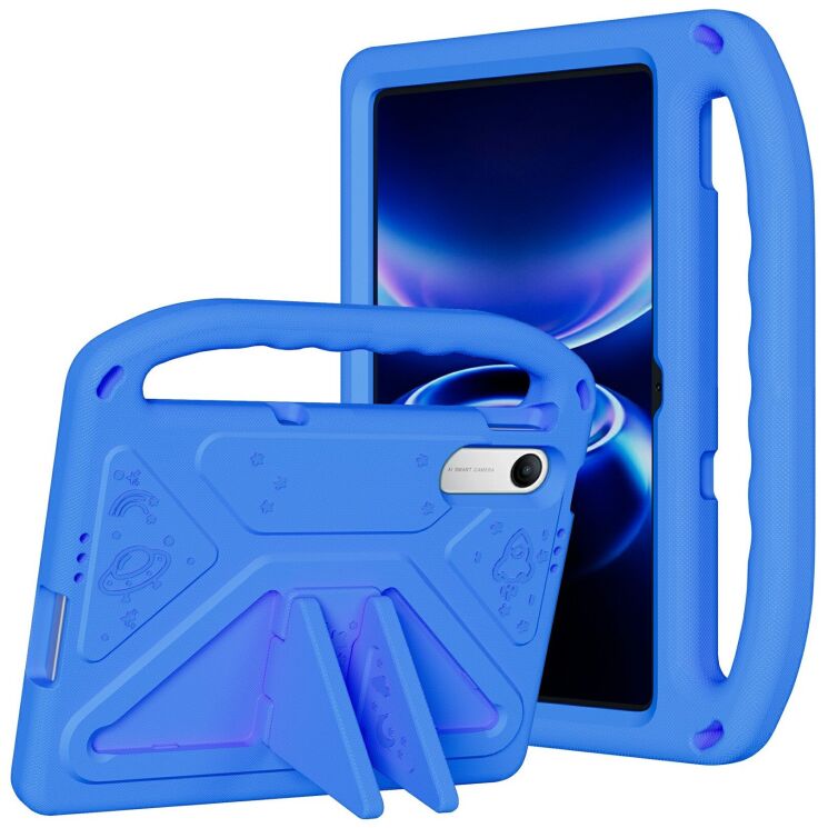 Чехол Deexe KickStand Cover для Xiaomi Redmi Pad 2 SE / Pad 2 9.7 - Blue (407909L) Чехол Deexe KickStand Cover для Xiaomi Redmi Pad 2 SE / Pad 2 9.7 - Blue: фото 1 из 7