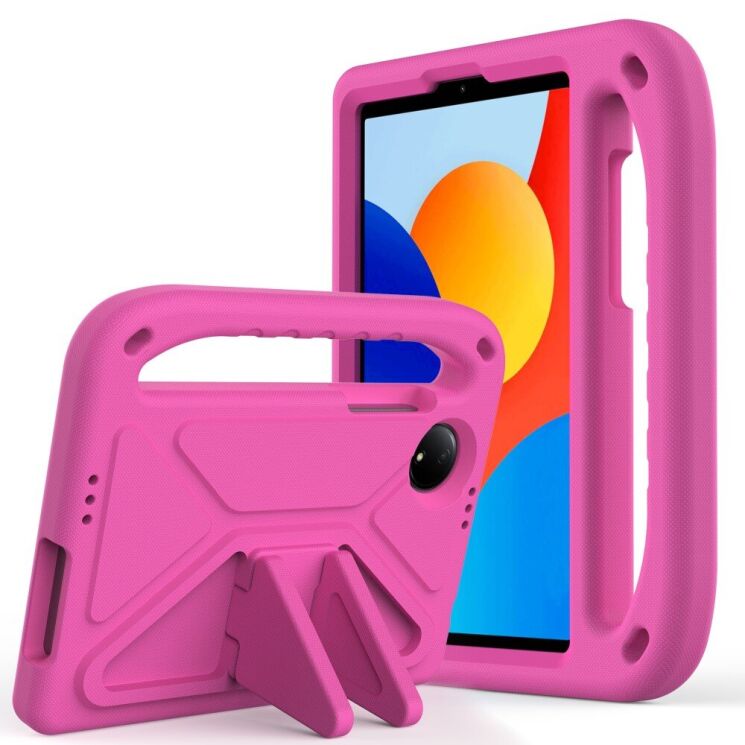 Чехол Deexe KickStand Cover для Xiaomi Redmi Pad SE 8.7 4G - Rose: фото 1 из 7