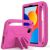 Чехол Deexe KickStand Cover для Xiaomi Redmi Pad SE 8.7 4G - Rose: фото 1 из 7