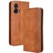 Чохол Deexe Retro Style для Motorola Moto G85 - Brown (357011Z). Фото 1 з 7