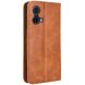 Чохол Deexe Retro Style для Motorola Moto G85 - Brown (357011Z). Фото 6 з 7