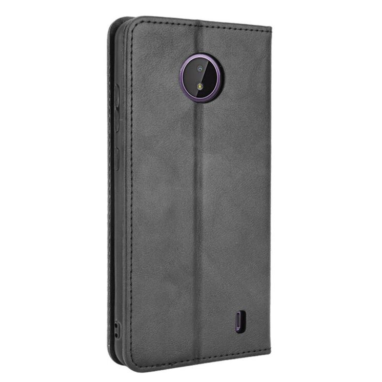 Чохол Deexe Retro Style для Nokia C10 / C20 - Black: фото 3 з 17