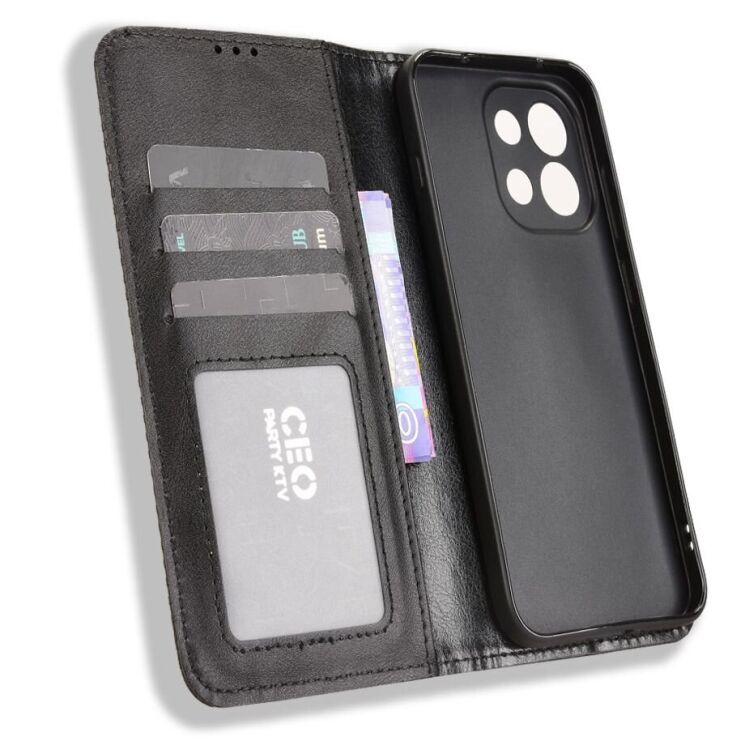 Чохол Deexe Retro Style для OnePlus 13T - Black: фото 4 з 19