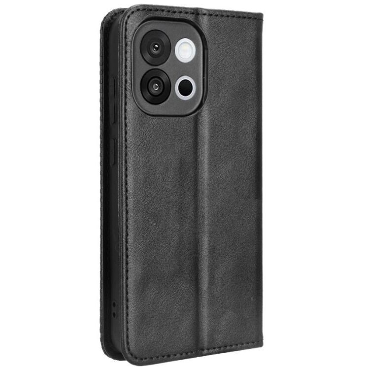 Чохол Deexe Retro Style для OnePlus 13T - Black: фото 7 з 19