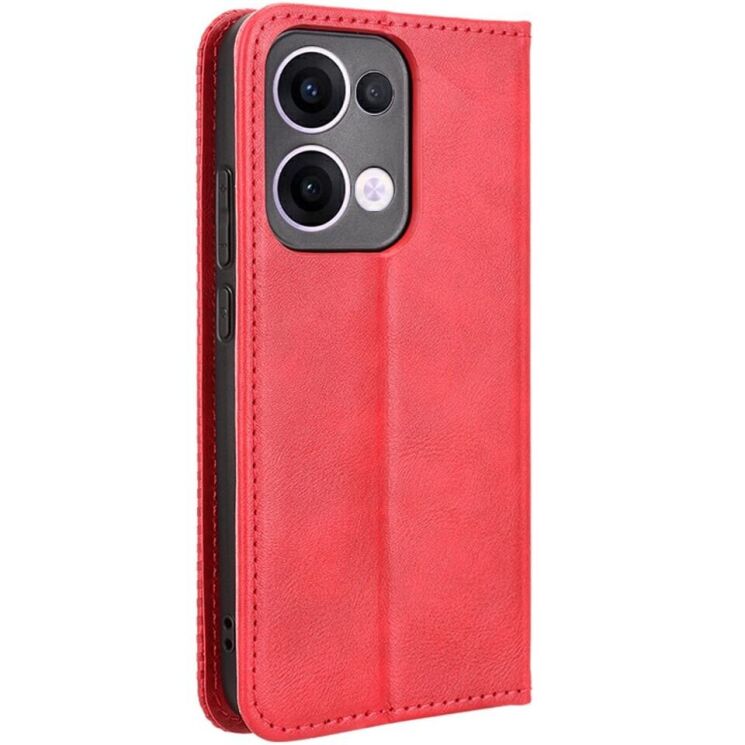 Чехол Deexe Retro Style для OPPO Reno 13 5G - Red: фото 6 из 7