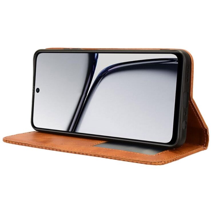 Чехол Deexe Retro Style для Realme C65 - Brown: фото 3 из 7