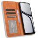 Чехол Deexe Retro Style для Realme C65 - Brown (353900Z). Фото 2 из 7