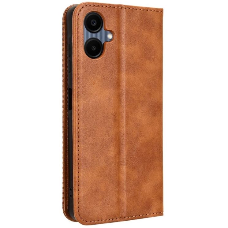 Чехол Deexe Retro Style для Samsung Galaxy A06 (A065) - Brown: фото 6 из 7