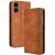 Чохол Deexe Retro Style для Samsung Galaxy A06 (A065) - Brown: фото 1 з 7