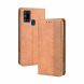 Чохол Deexe Retro Style для Samsung Galaxy M31 (M315) - Brown (213925Z). Фото 2 з 10