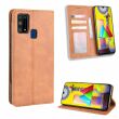 Чохол Deexe Retro Style для Samsung Galaxy M31 (M315) - Brown (213925Z)