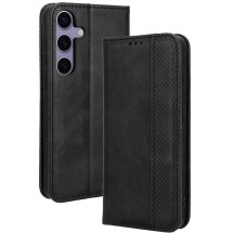Чехол Deexe Retro Style для Samsung Galaxy S24 FE (S721) - Black: фото 1 из 7