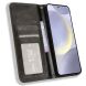 Чохол Deexe Retro Style для Samsung Galaxy S24 FE (S721) - Black (367594B). Фото 2 з 7