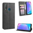 Чохол Deexe Retro Style для VIVO Y17 / Y15 - Black (225707B)