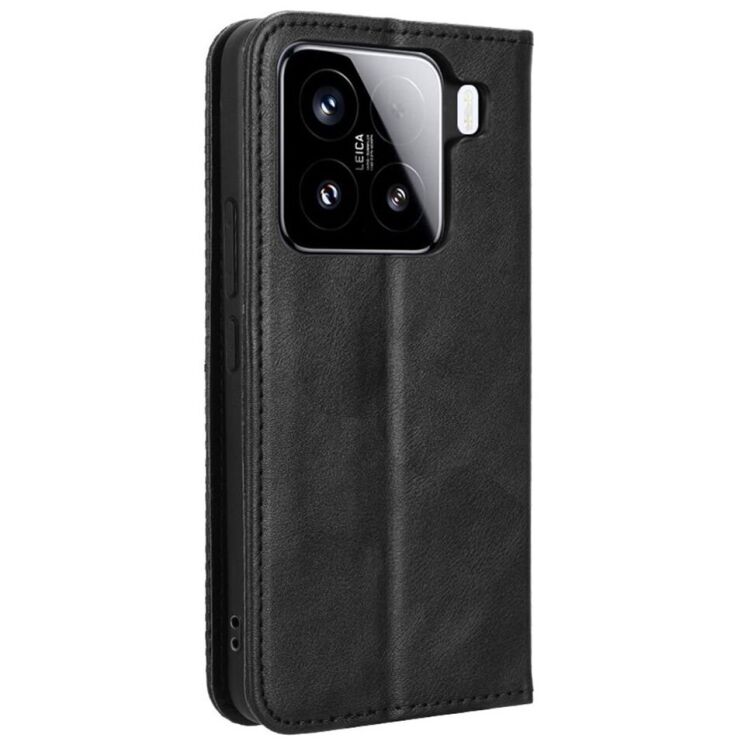 Чохол Deexe Retro Style для Xiaomi 15 - Black: фото 6 з 7