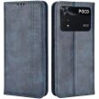 Чехол Deexe Retro Style для Xiaomi Poco M4 Pro 4G - Blue (299012L)