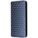 Чехол Deexe Rhombus Book для Motorola Moto G15 / G15 Power - Blue (372611L). Фото 7 из 10