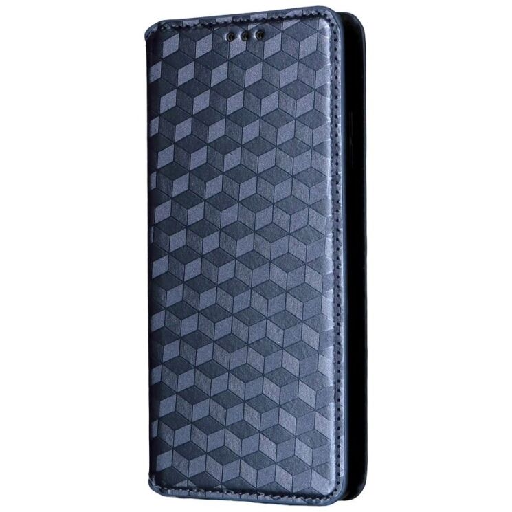 Чехол Deexe Rhombus Book для Motorola Moto G15 / G15 Power - Blue: фото 7 из 10