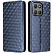 Чехол Deexe Rhombus Book для Motorola Moto G15 / G15 Power - Blue (372611L)