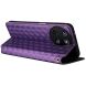 Чохол Deexe Rhombus Book для Realme 11 4G - Purple (343909V). Фото 4 з 6