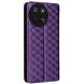 Чохол Deexe Rhombus Book для Realme 11 4G - Purple (343909V). Фото 6 з 6