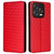 Чехол Deexe Rhombus Book для ZTE Nubia V70 Design - Red (381900R)