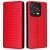 Чехол Deexe Rhombus Book для ZTE Nubia V70 Design - Red: фото 1 из 10