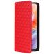 Чехол Deexe Rhombus Book для ZTE Nubia V70 Design - Red (381900R). Фото 6 из 10