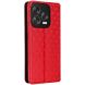 Чехол Deexe Rhombus Book для ZTE Nubia V70 Design - Red (381900R). Фото 8 из 10