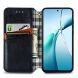 Чехол Deexe Rhombus Wallet для Realme C75 - Black (374332B). Фото 3 из 9