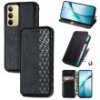 Чехол Deexe Rhombus Wallet для Realme C75 - Black (374332B)