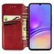 Чехол Deexe Rhombus Wallet для Samsung Galaxy A06 (A065) - Red (365117R). Фото 2 из 6