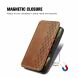 Чехол Deexe Rhombus Wallet для Samsung Galaxy S26 FE - Grey (412727H). Фото 6 из 6