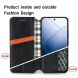 Чехол Deexe Rhombus Wallet для Xiaomi 14T Pro - Black (365602B). Фото 8 из 9