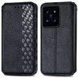 Чехол Deexe Rhombus Wallet для Xiaomi 14T Pro - Black (365602B)