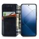 Чехол Deexe Rhombus Wallet для Xiaomi 14T Pro - Black (365602B). Фото 2 из 9
