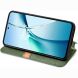 Чехол Deexe Rhombus Wallet для Xiaomi 17T Pro - Green (422319G). Фото 4 из 8