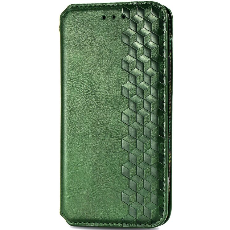 Чохол Deexe Rhombus Wallet для Xiaomi Redmi Note 15 Pro 5G - Green: фото 5 з 11